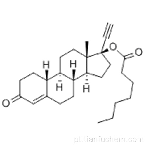 17-heptanoato de 17alpha-etinil-19-nortestosterona CAS 3836-23-5